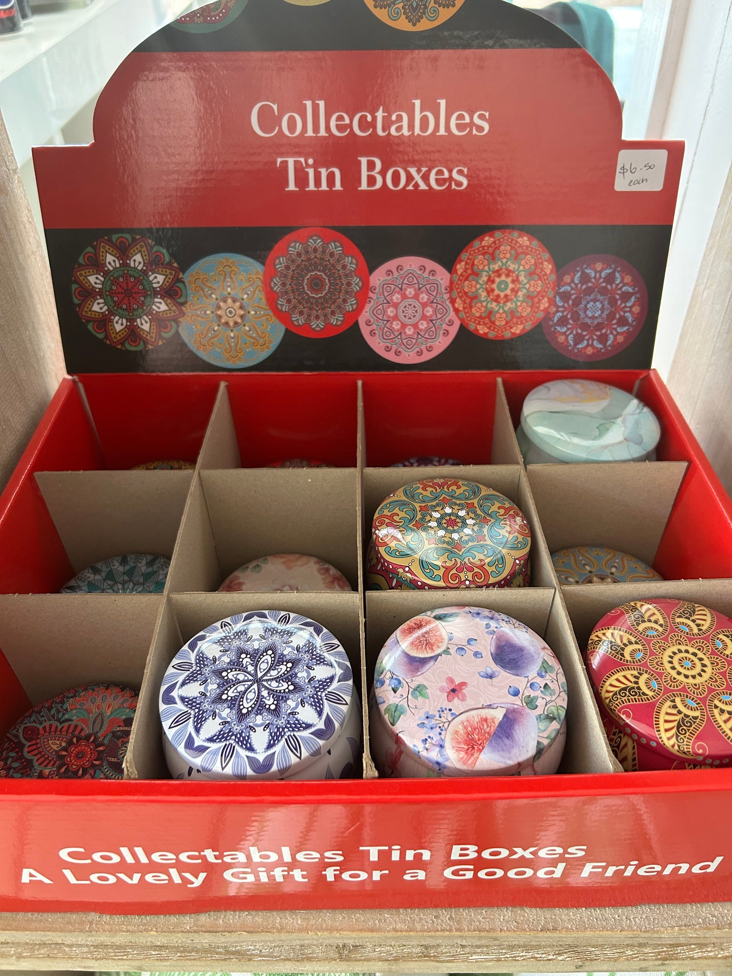 Collectables Tin Boxes