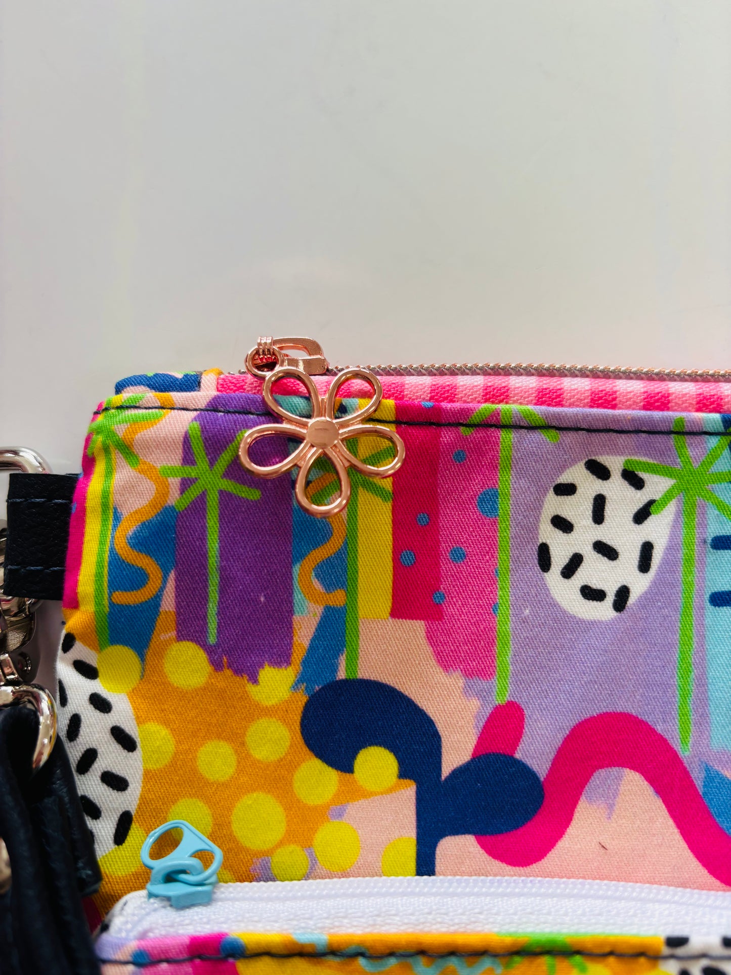 Rainbow Pop Wristlet Clutch & Coin Purse Set