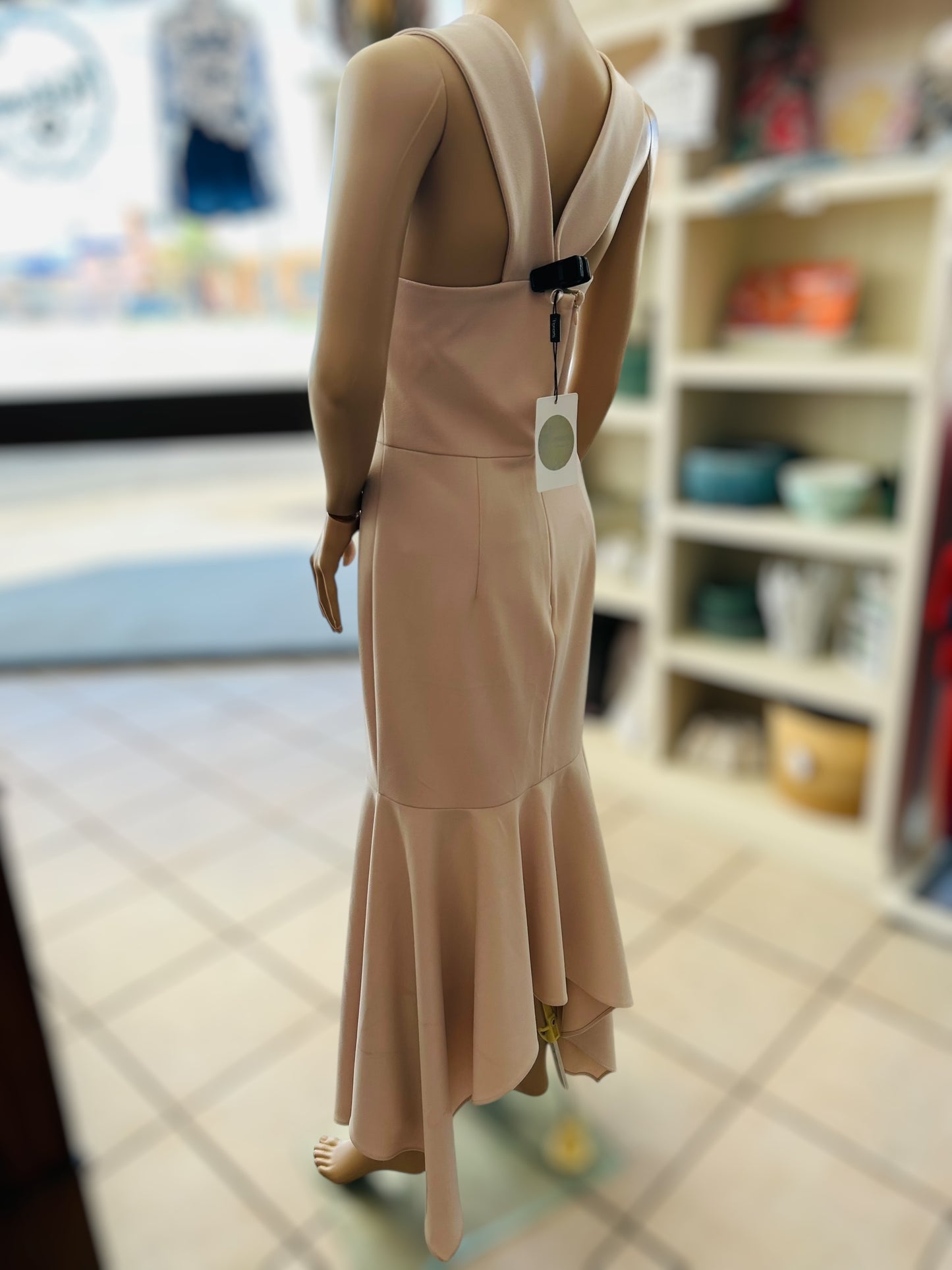 ROMANCE BY HONEY & BEAU VICINITY MAXI SIZE 10 NUDE