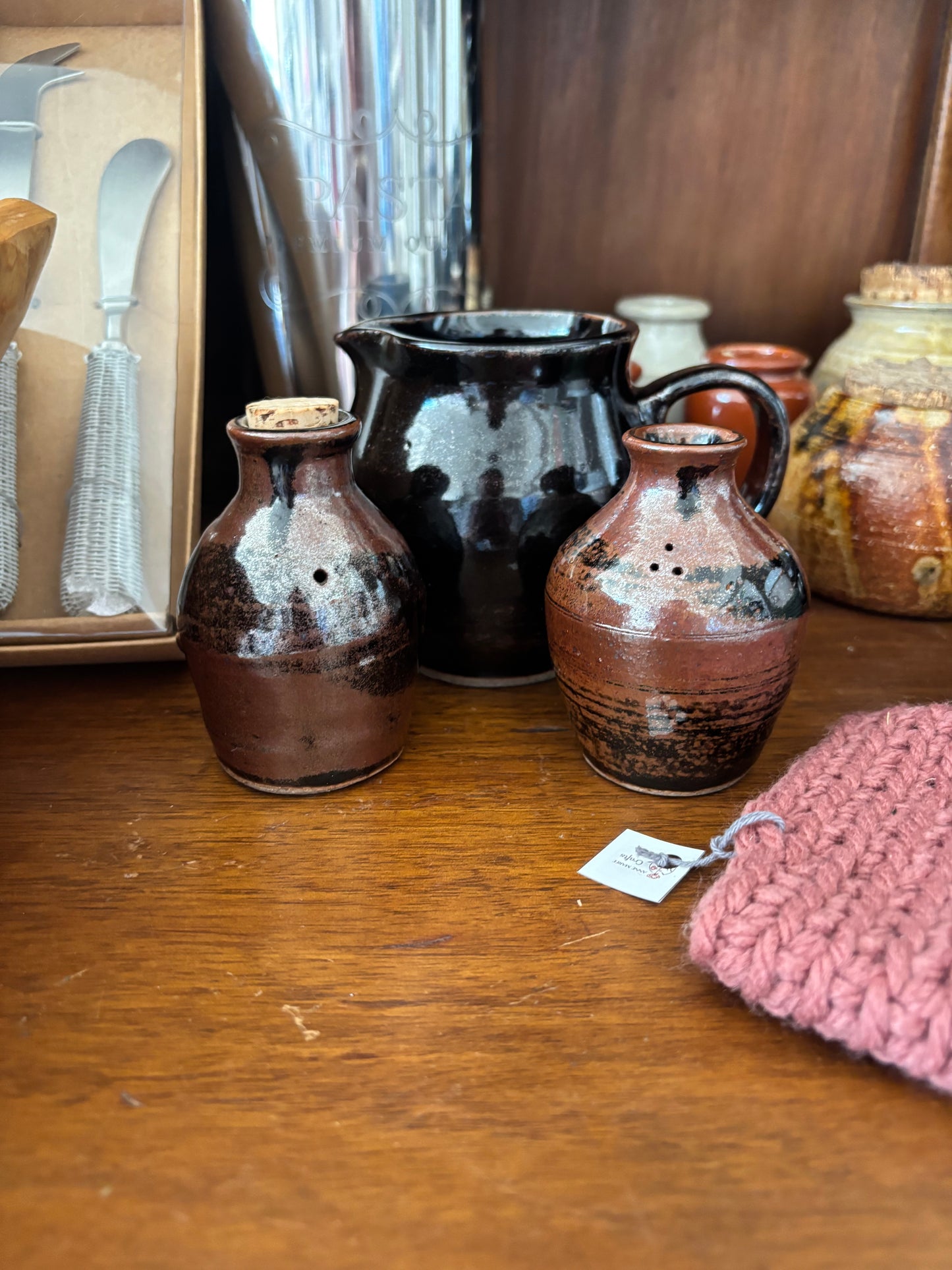 Ceramic 3 Piece table set