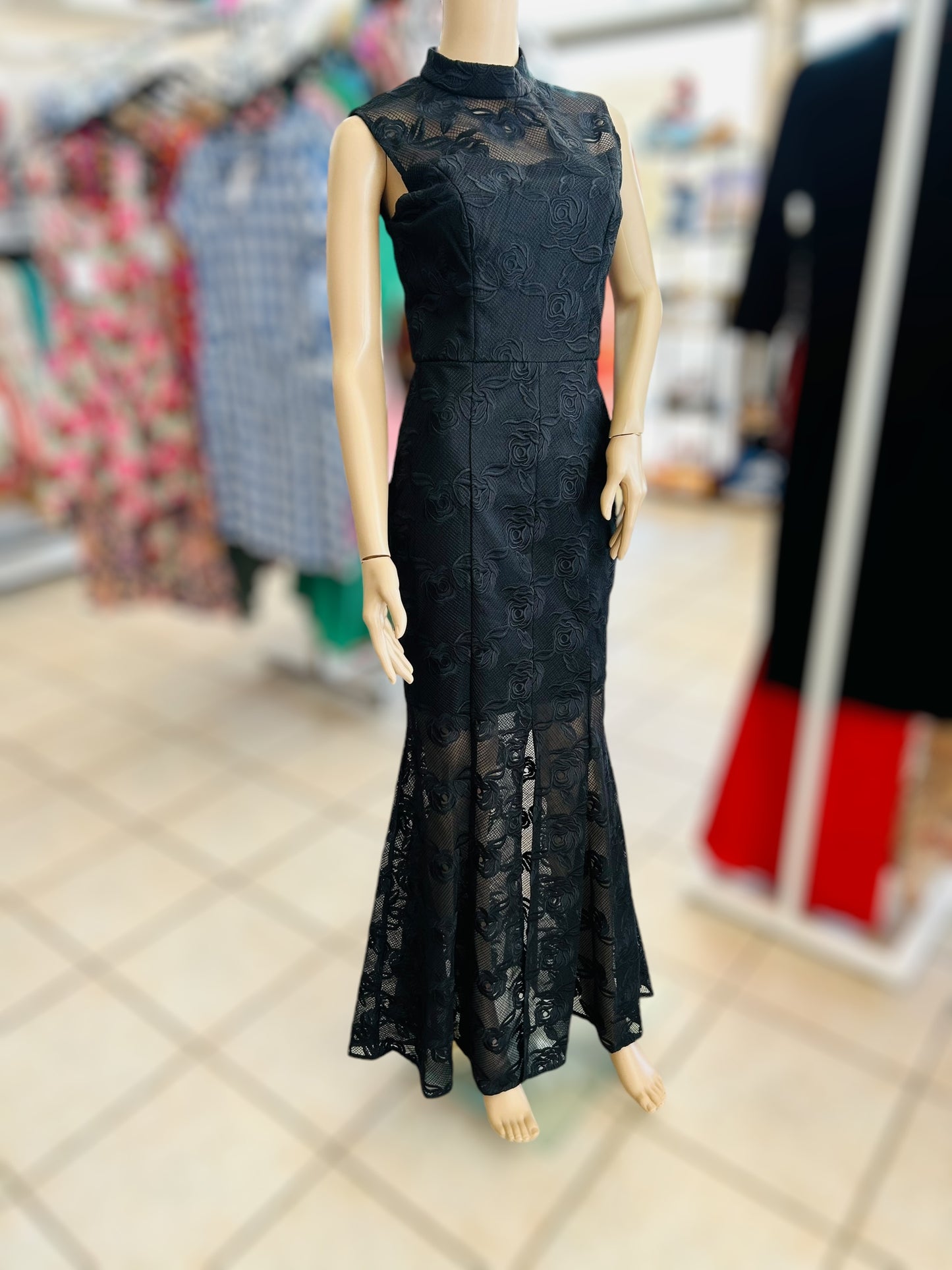 ROMANCE BY HONEY & BEAU RM213001 CHARLOTTE MAXI SIZE 8