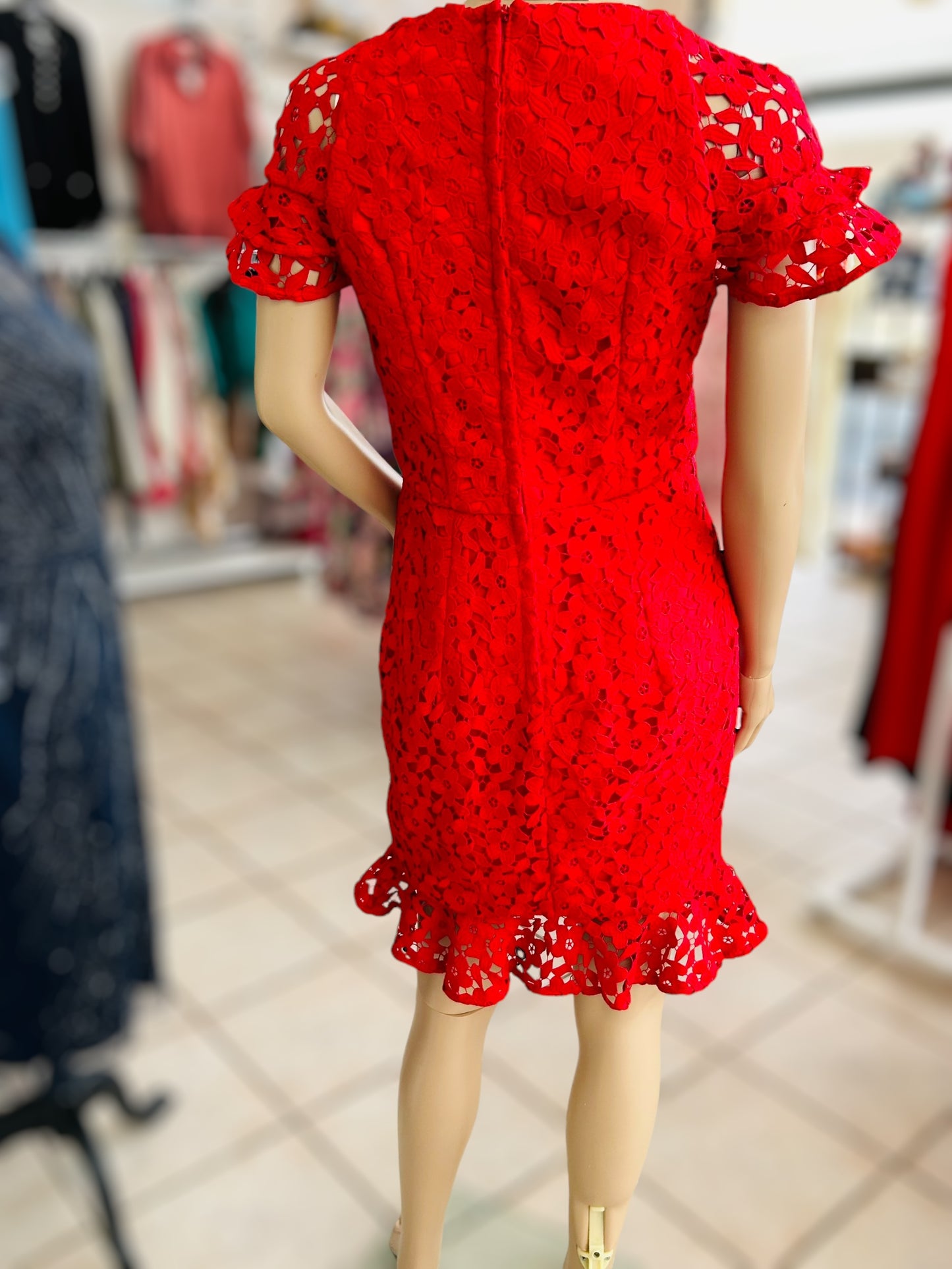 ROMANCE BY HONEY & BEAU RD19401 DOLCE VITA DRESS SIZE 10