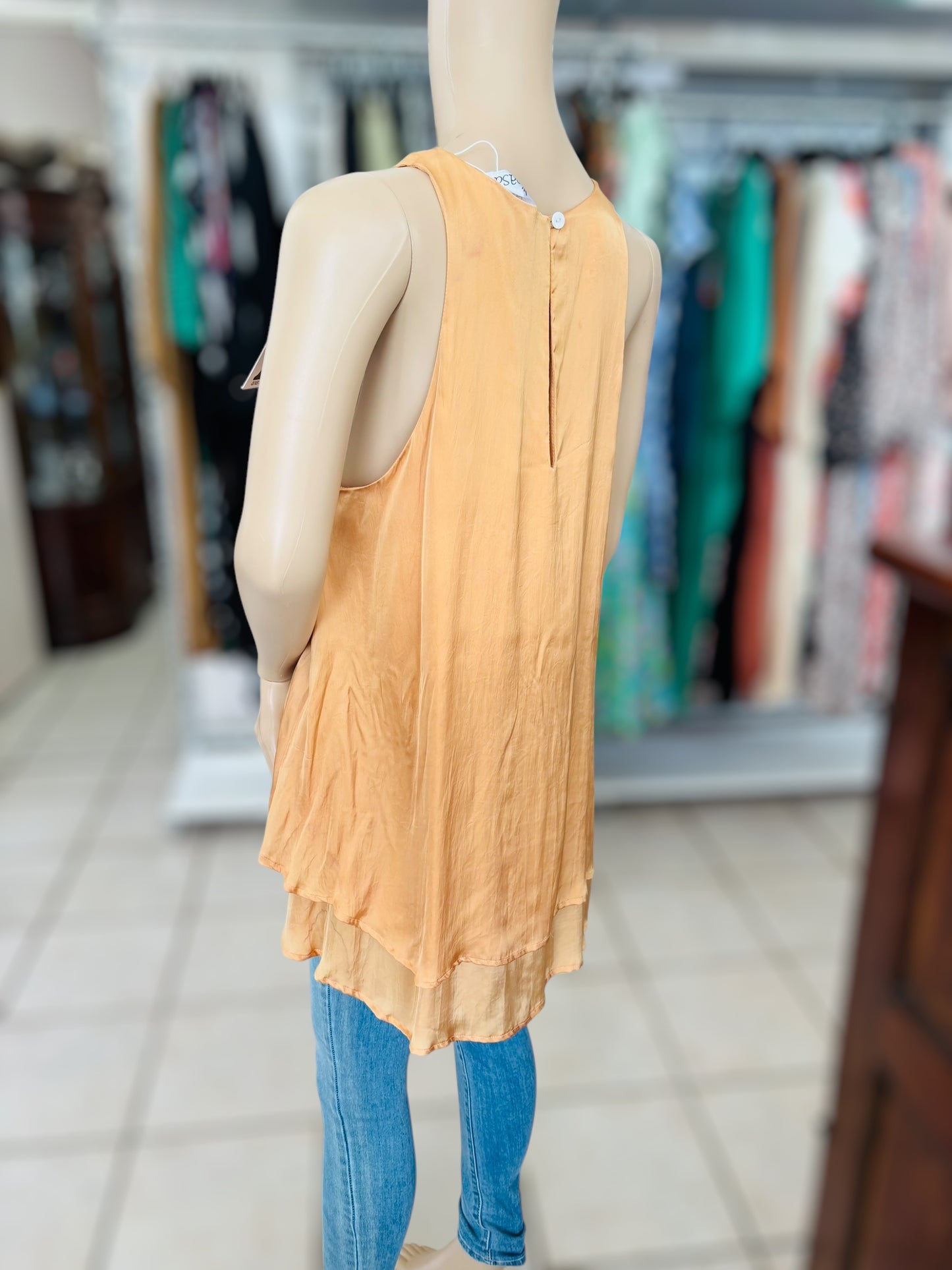 Molly 2 Tier Top - Copper Size M