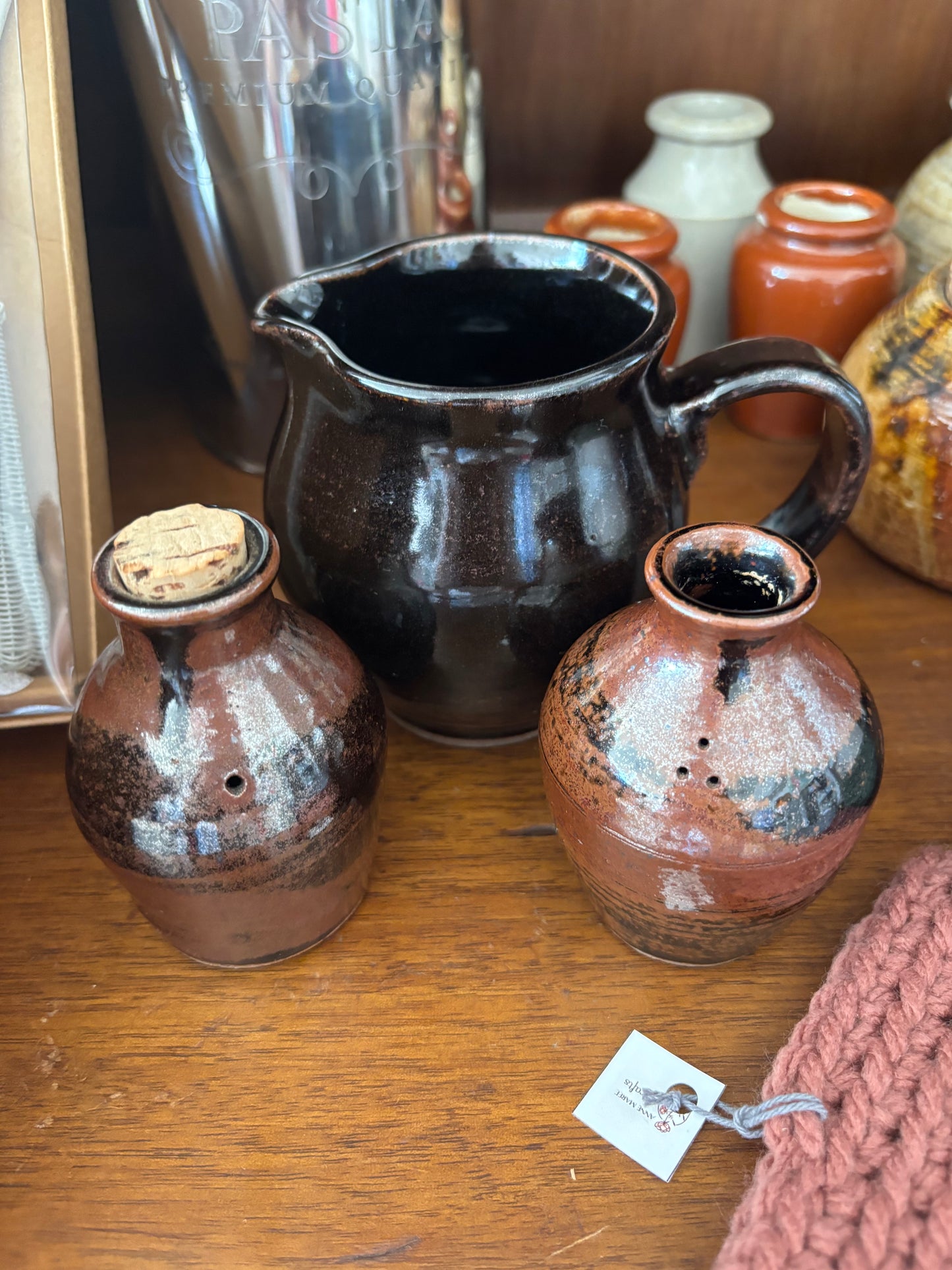 Ceramic 3 Piece table set