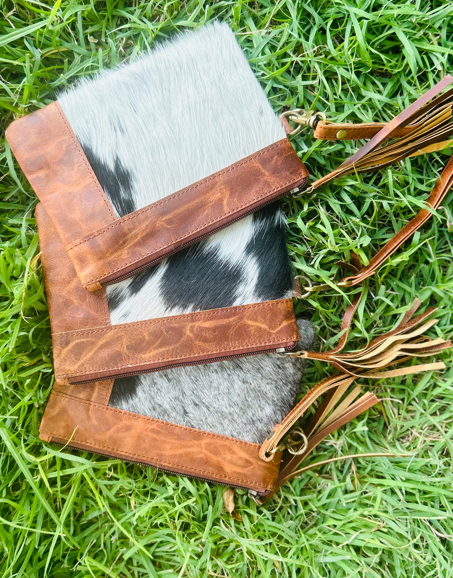 Small Cowhide clutch