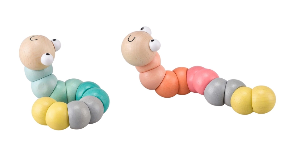 Wooden Worms - Assorted*