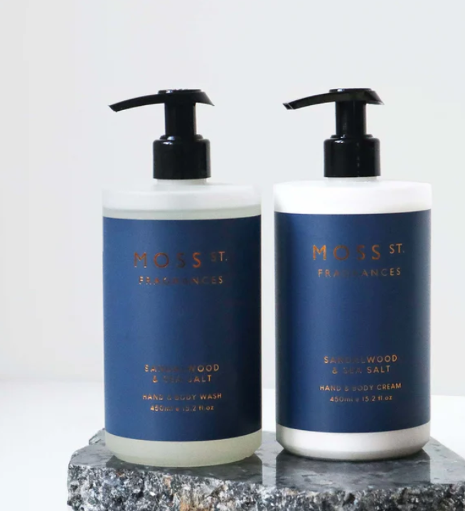 SANDALWOOD & SEA SALT Hand & Body Wash 450ml