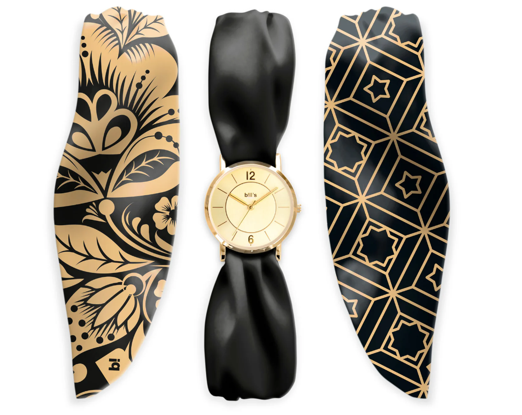 Bill's Watches Trend Satin - Dark Gold
