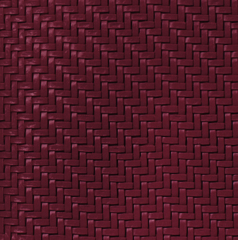 Jewellery Cube - Herringbone Plum