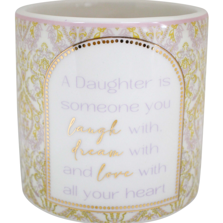 Daughter Quote Candle