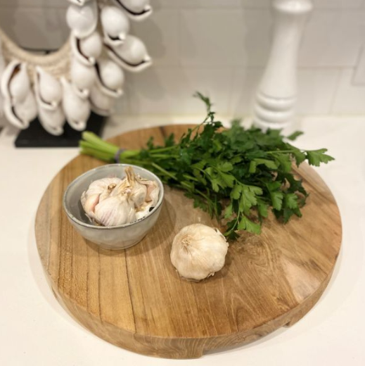 Attic Teak Board w handle 40d