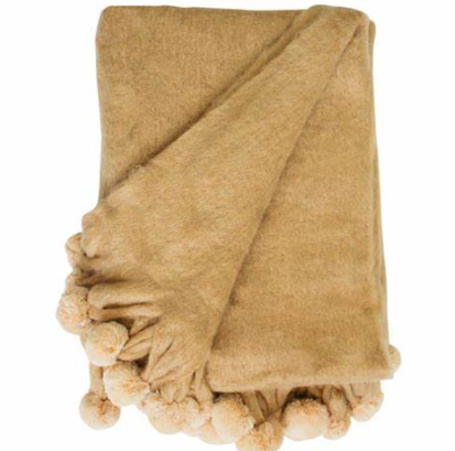 Tan Throw