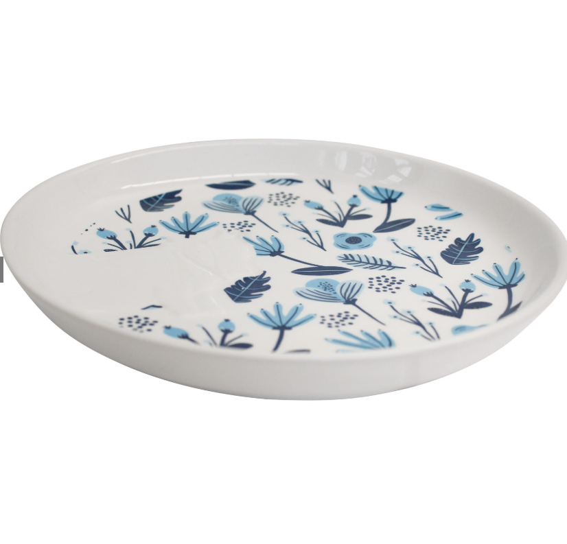 Dessert Plate Cottage Cow (SET OF 4)