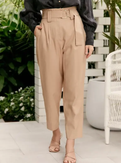 Alexis Relaxed Pant 14 CAMEL