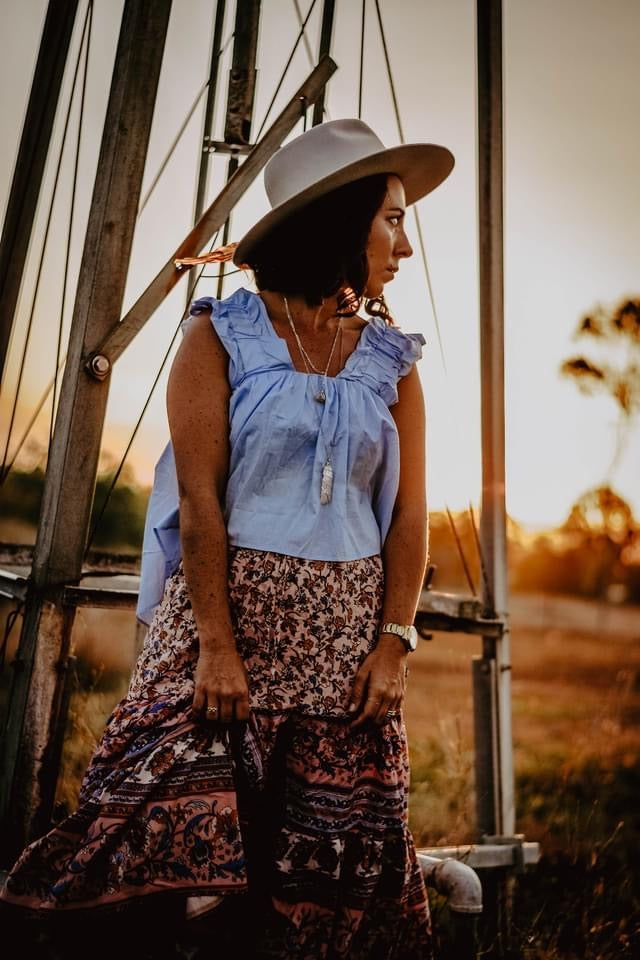 Regal Skirt - Peach
