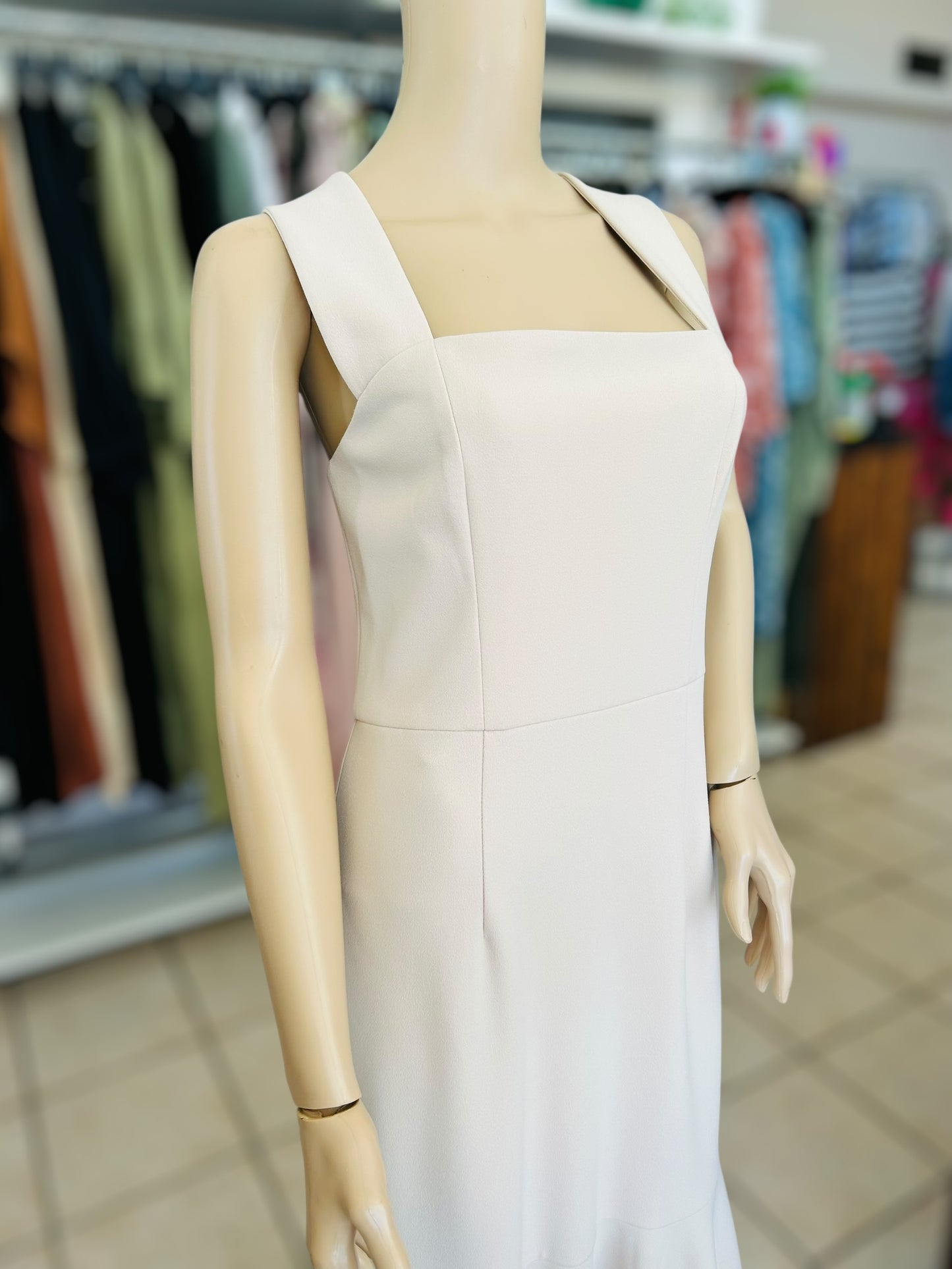 ROMANCE BY HONEY & BEAU VICINITY MAXI SIZE 10 NUDE