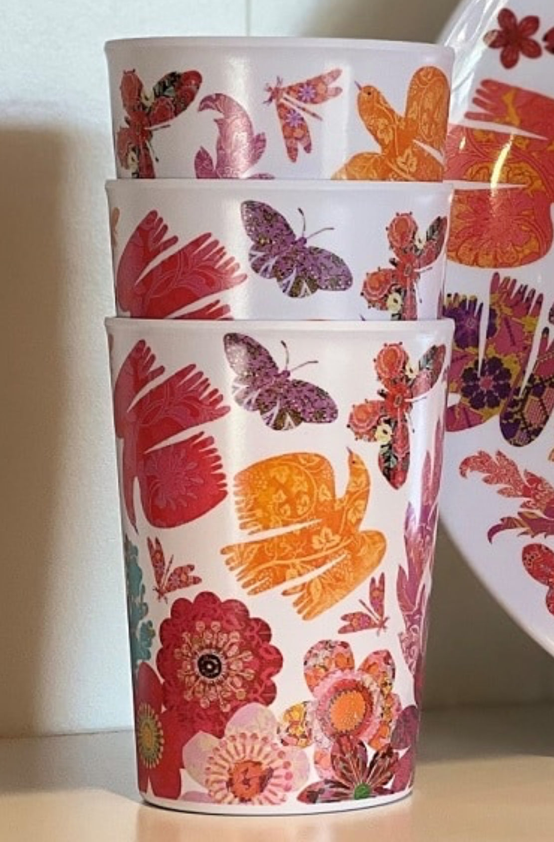 MELAMINE TUMBLER FLORABEL