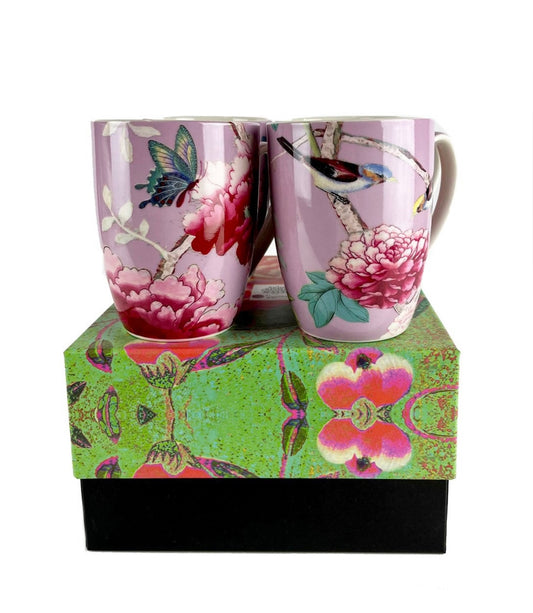 MUG SET – CHINOISERIE PINK