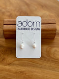 Pearl Hoop Earrings