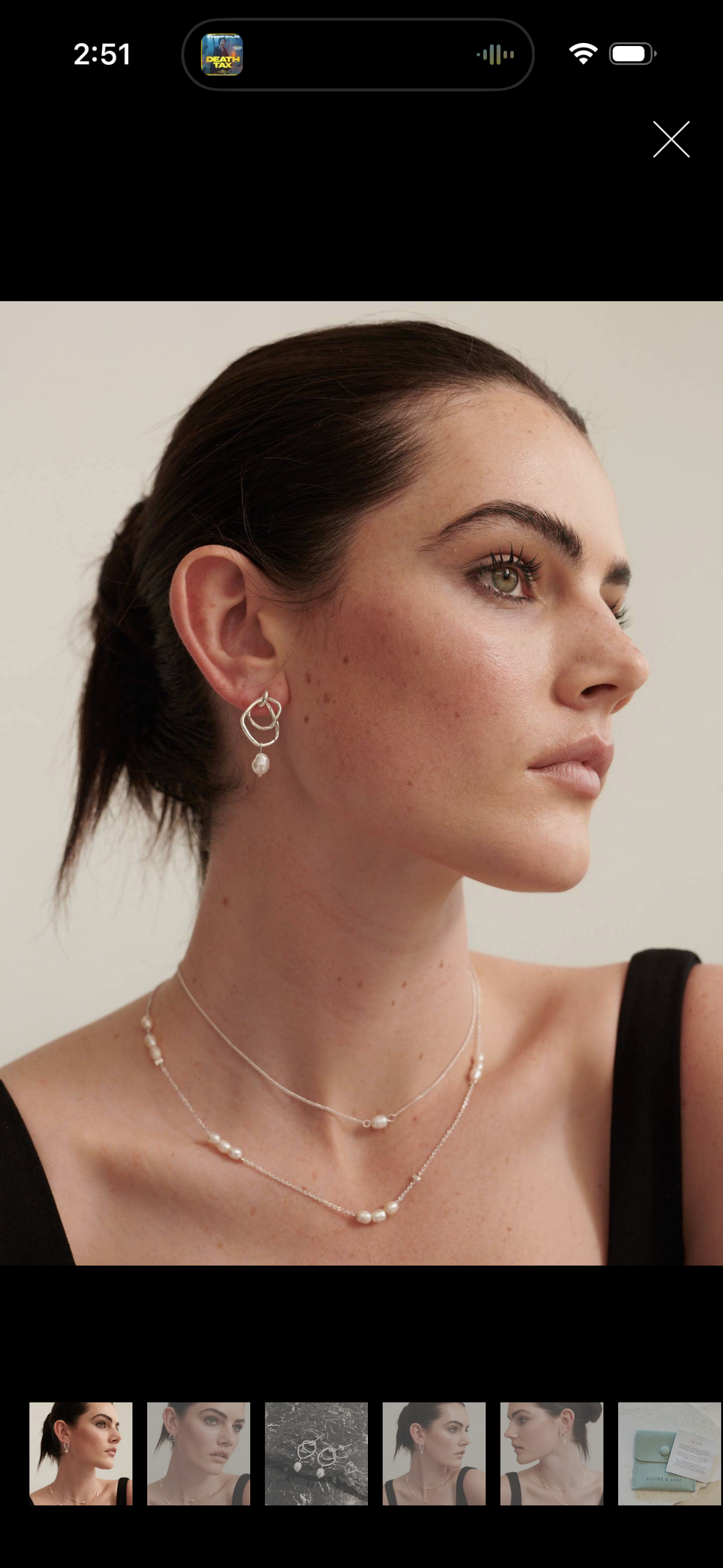 Dionne Pearl Earrings