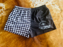 Load image into Gallery viewer, Sun Compass Adults Gingham Rugby Shorts