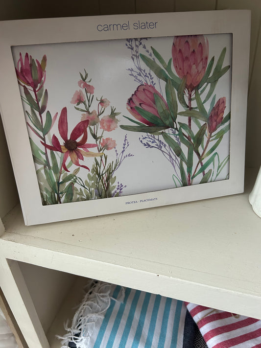 Carmel Slater Protea Placemat Set