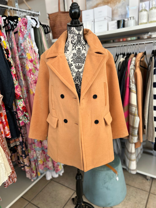 PINK DIAMOND Overcoat TAN