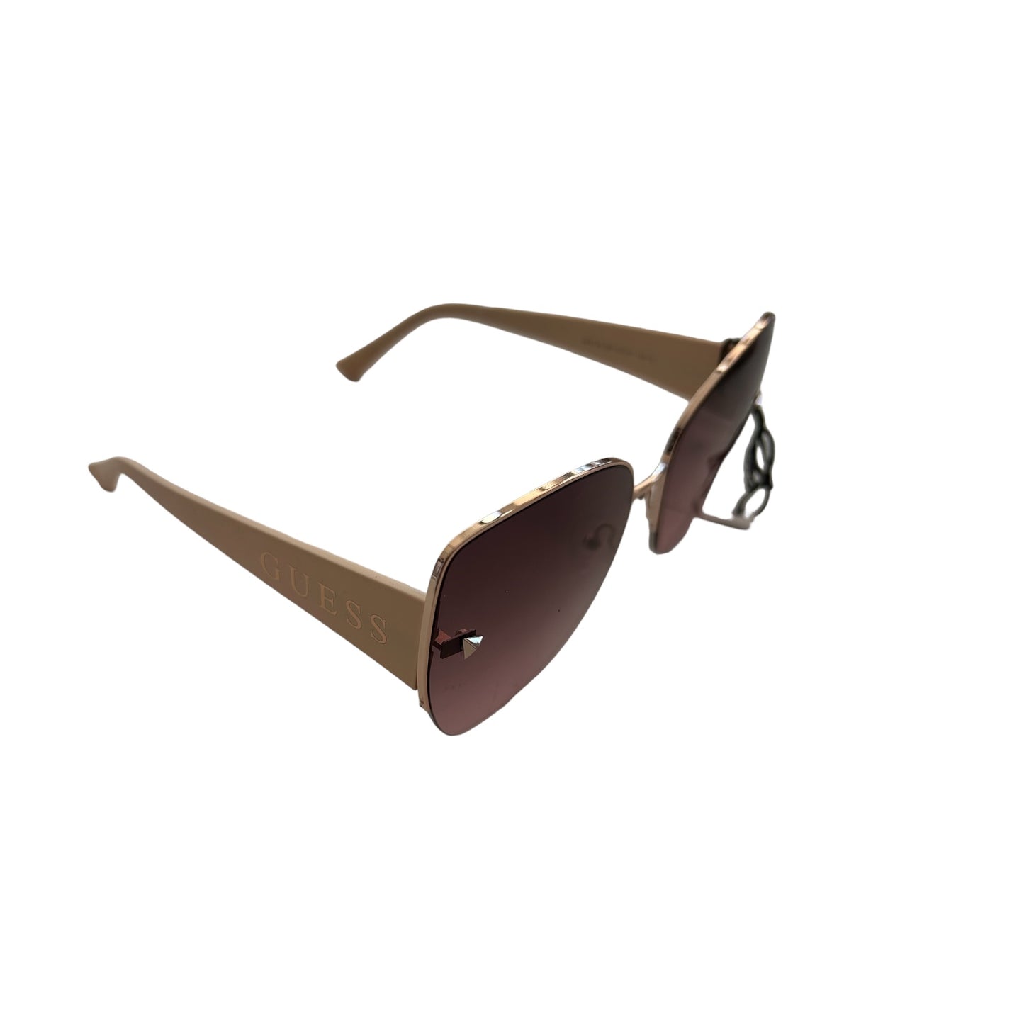 Guess Factory Rimless Square Sunglasses