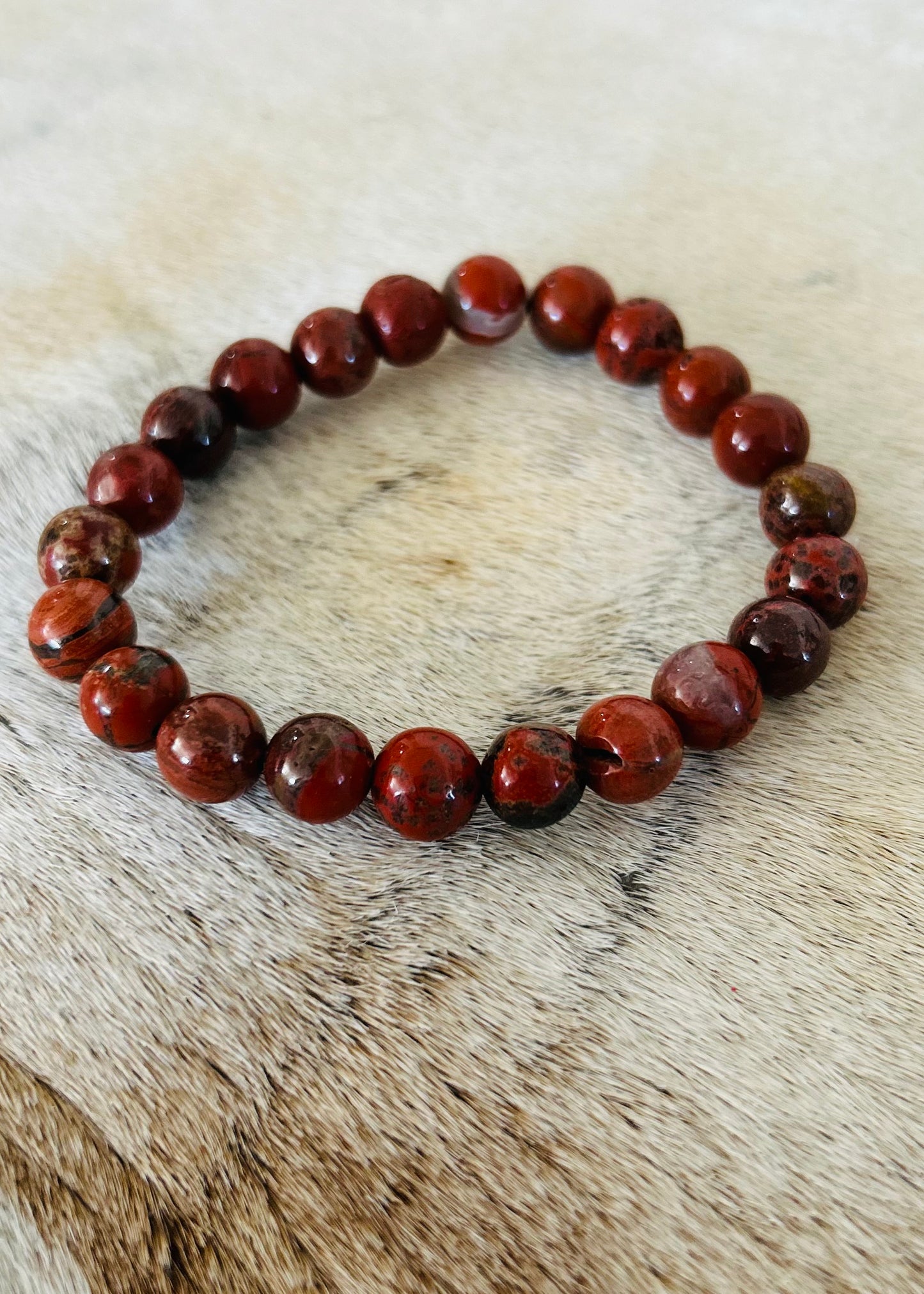 Natural Stone Beaded Bracelet