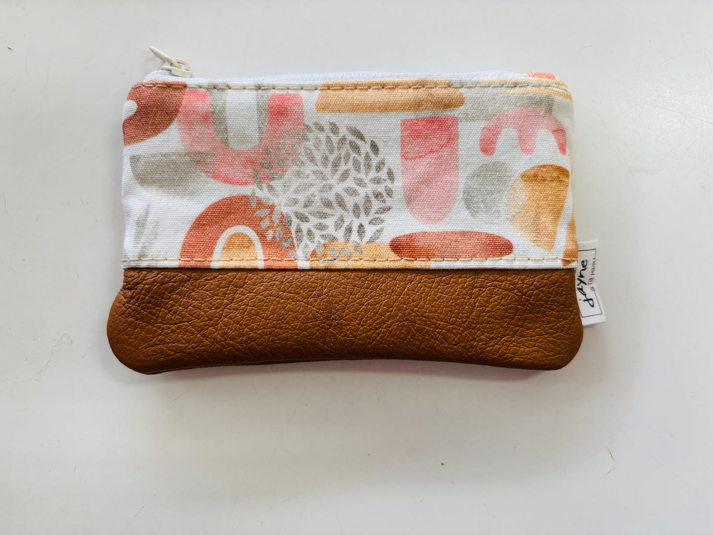 Boho Shapes Wristlet Clutch & Coin Purse Set