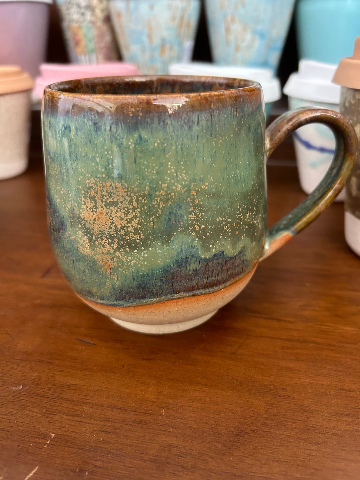 Ceramic Mugs with Handles