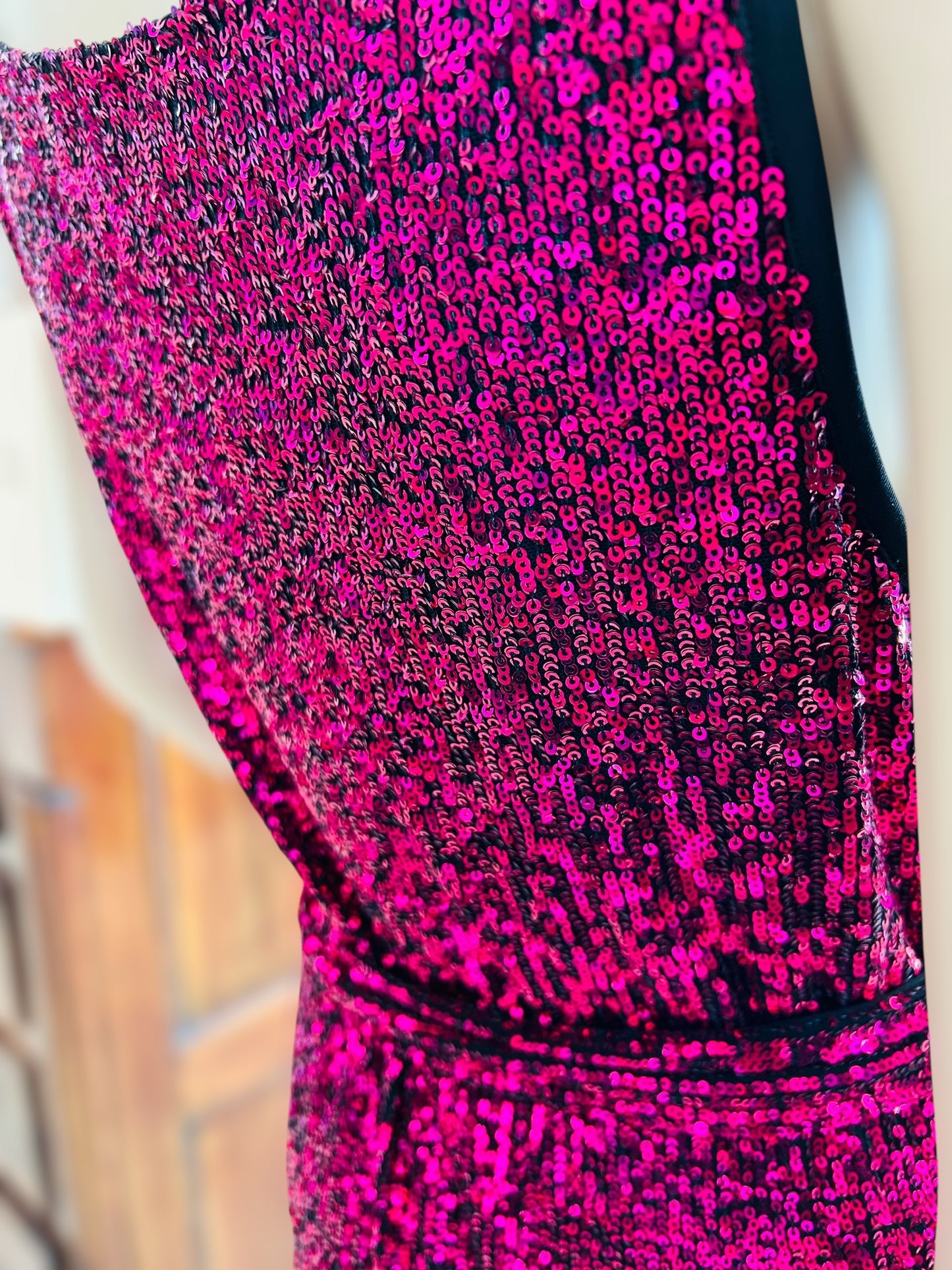 SACHA DRAKE MARTINIQUE DRESS IN FUSHSIA