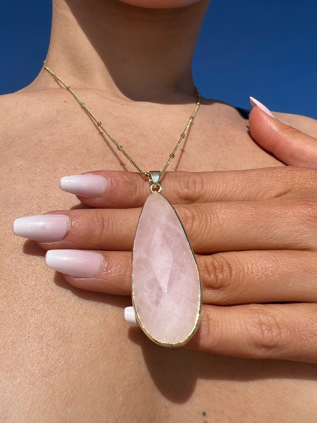 Rose Petal Necklace