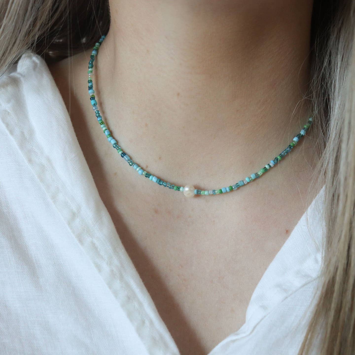 Mermaid Beaded Necklace