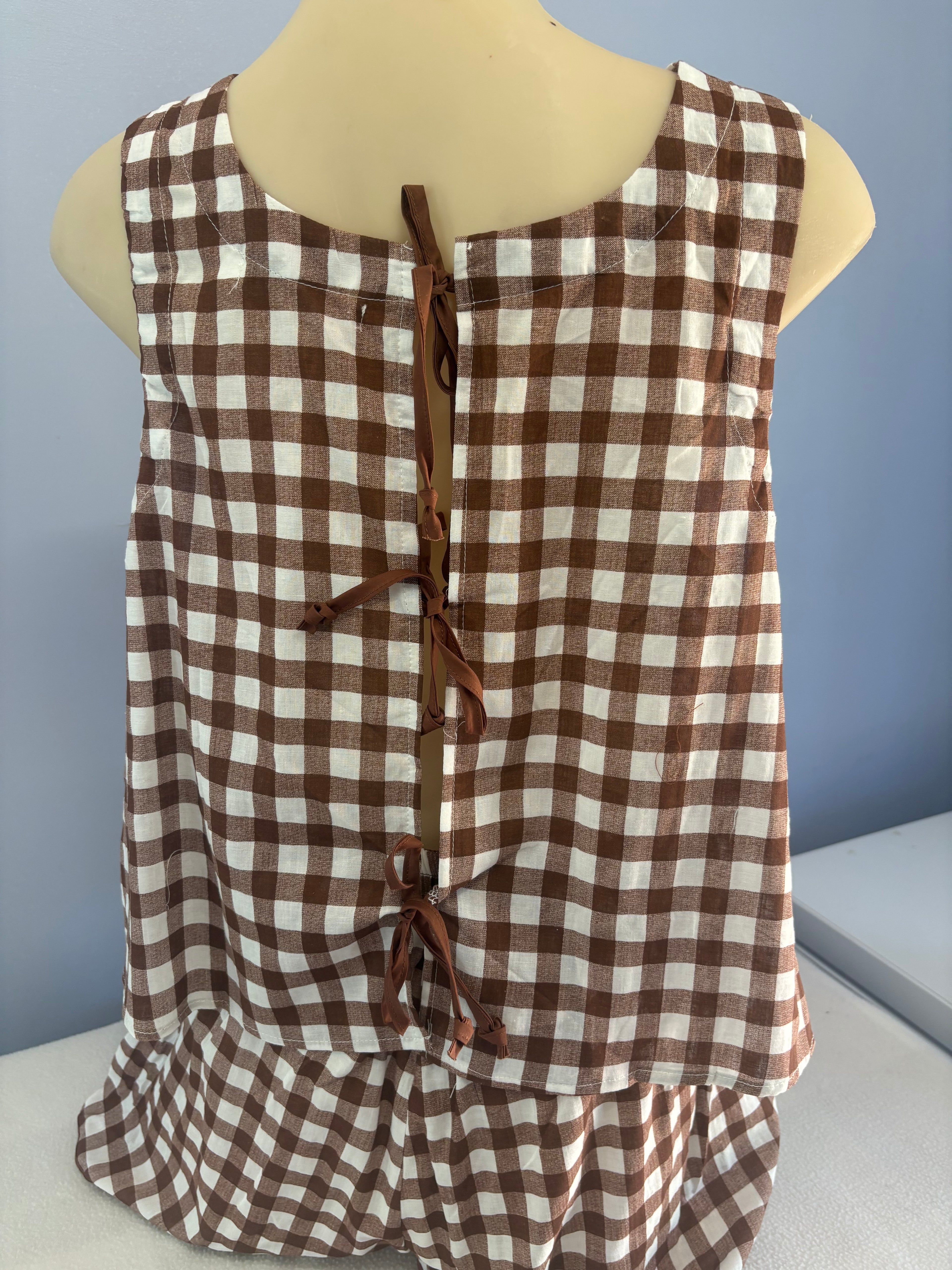 Claypan Playset Top - Gingham