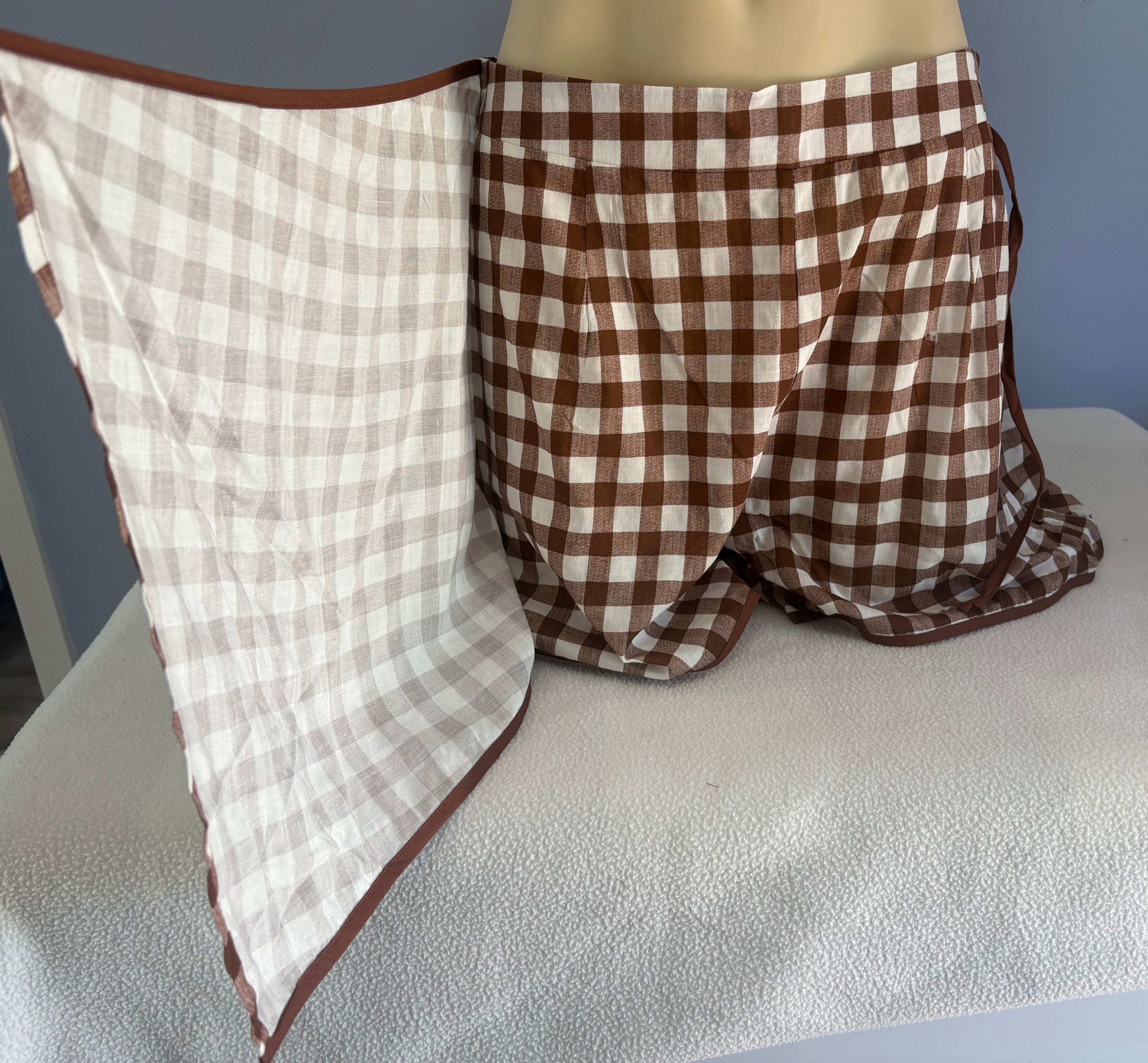 Claypan Playset - Gingham Skort