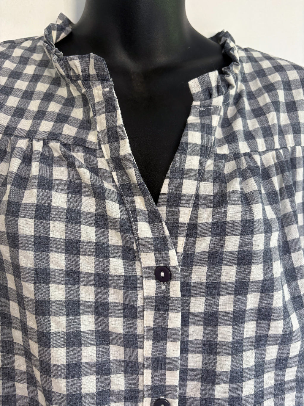 Dawn Dress - Blue Gingham