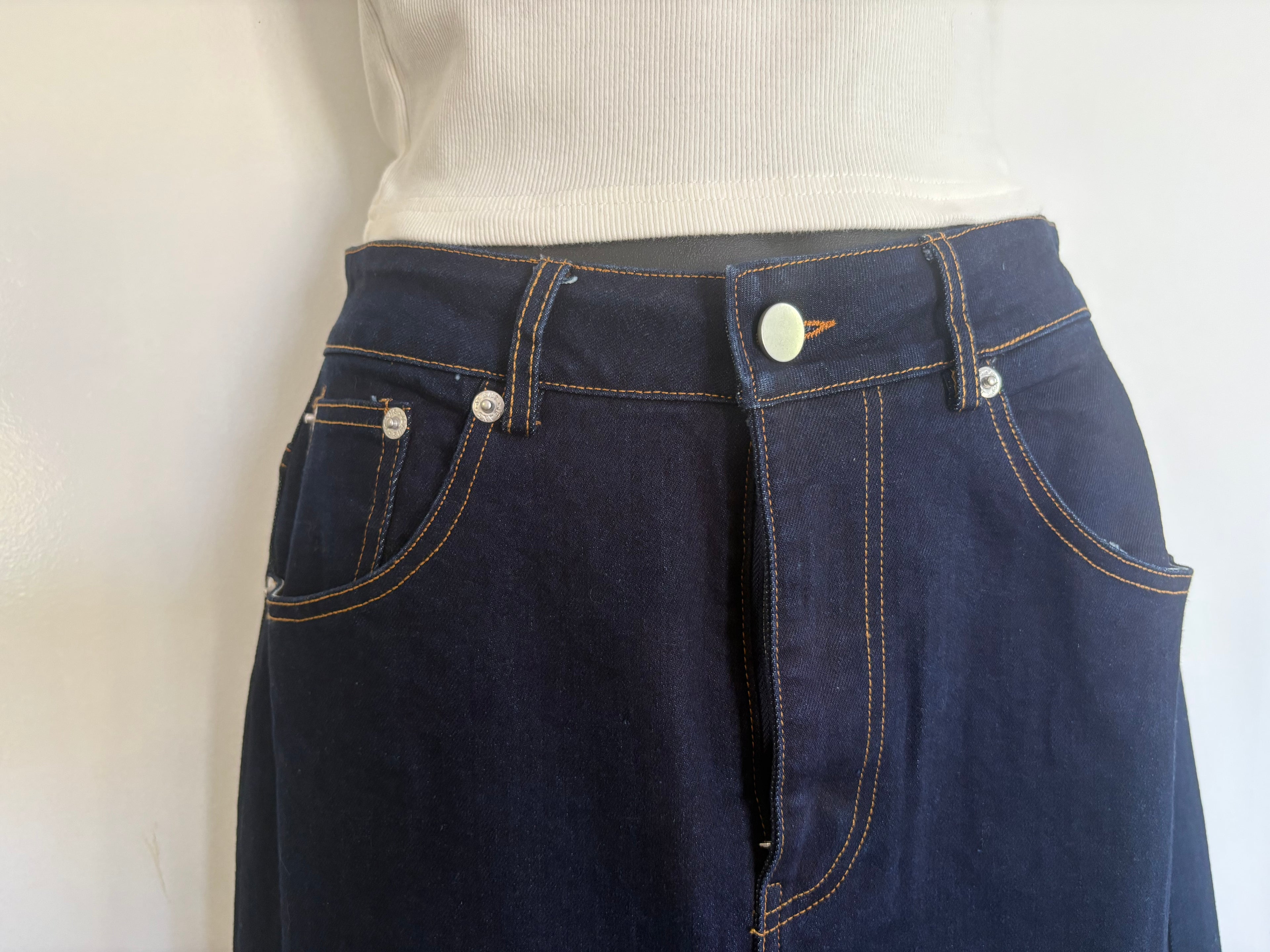 Bella Skirt - Dark Denim