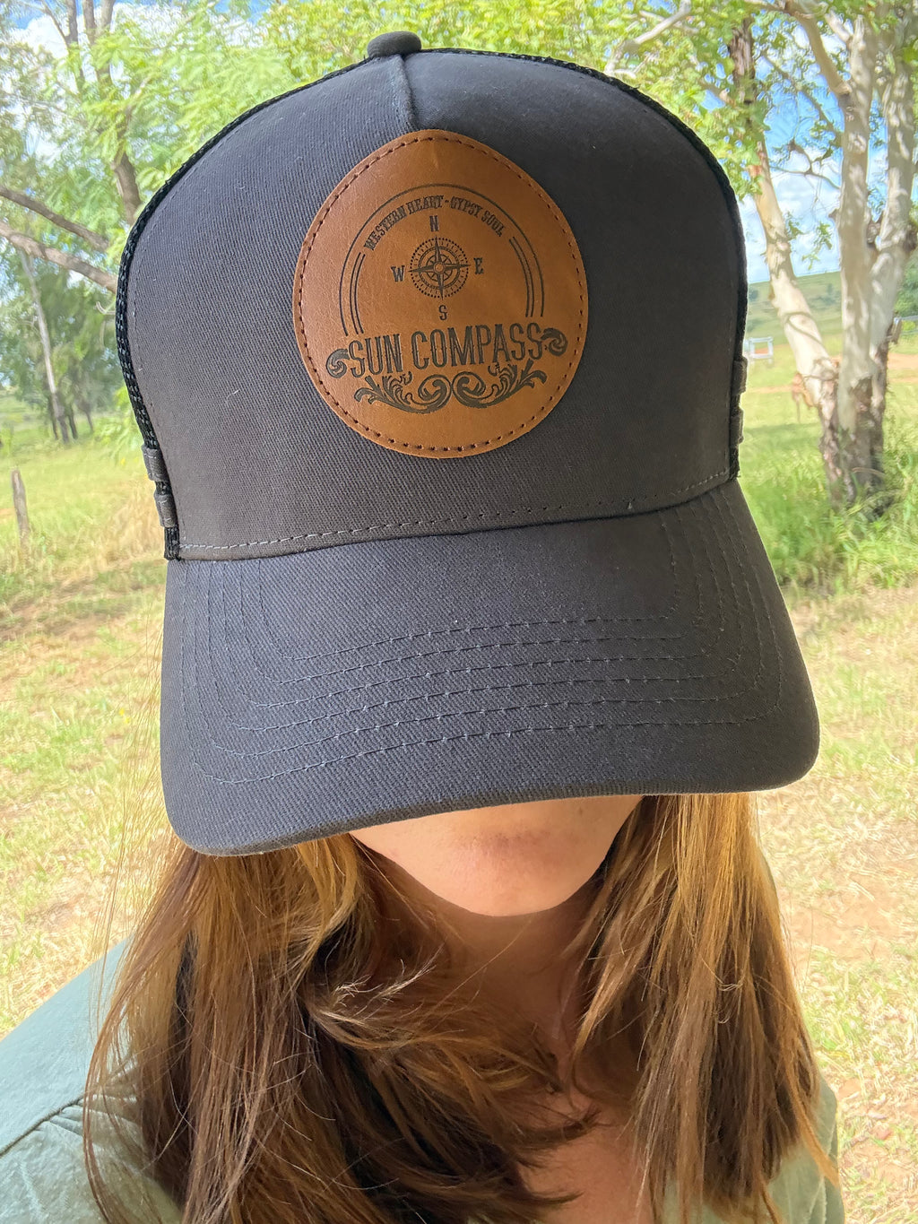 Sun Compass Cap - Gun Metal Grey