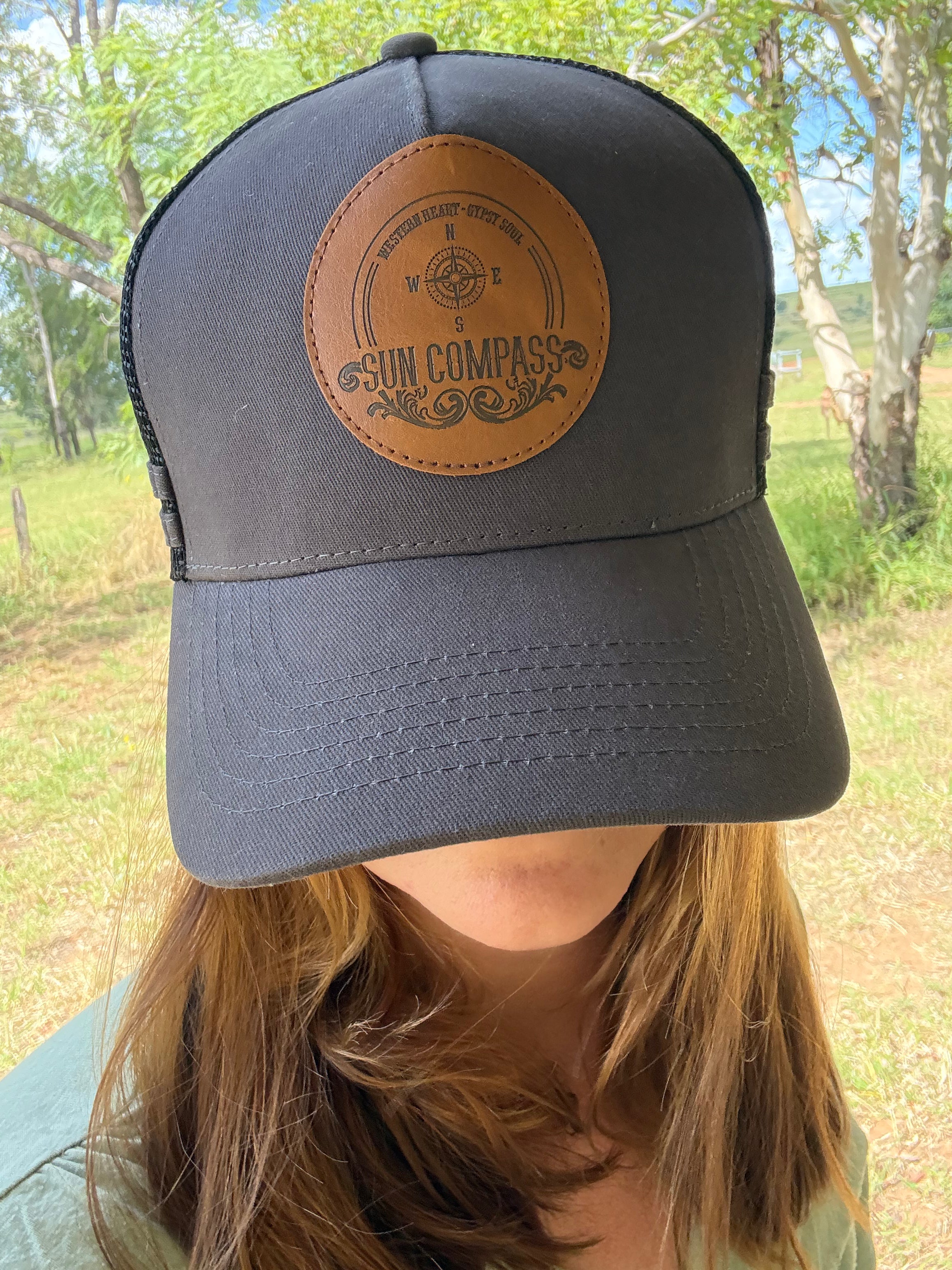 Sun Compass Cap - Gun Metal Grey