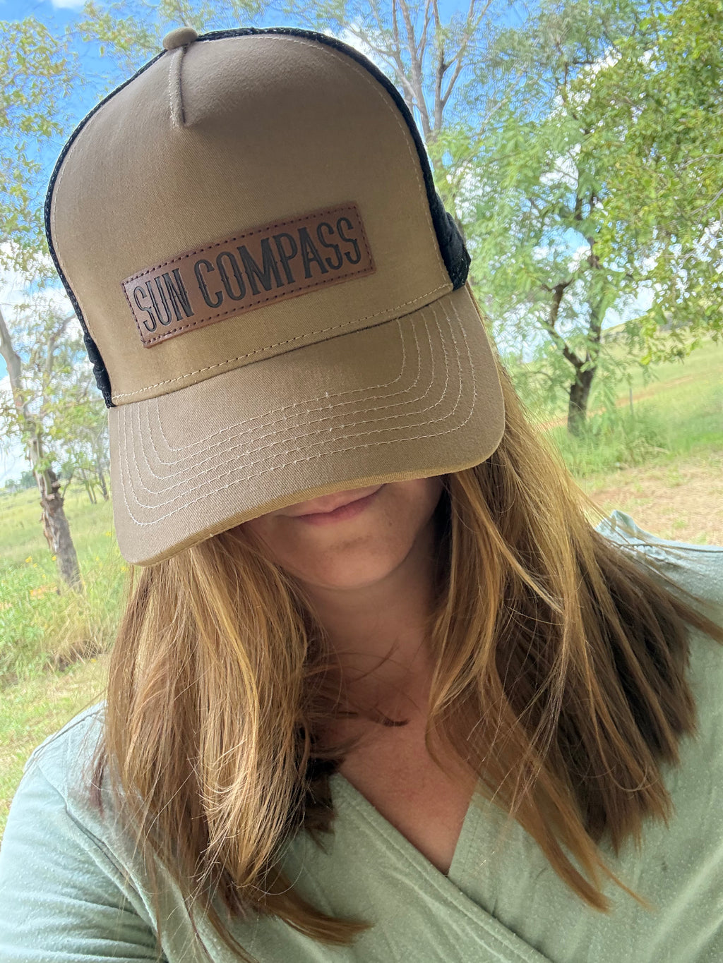 Sun Compass Cap - Tan