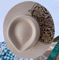 Western Rose Hat by Burning Wild Designs