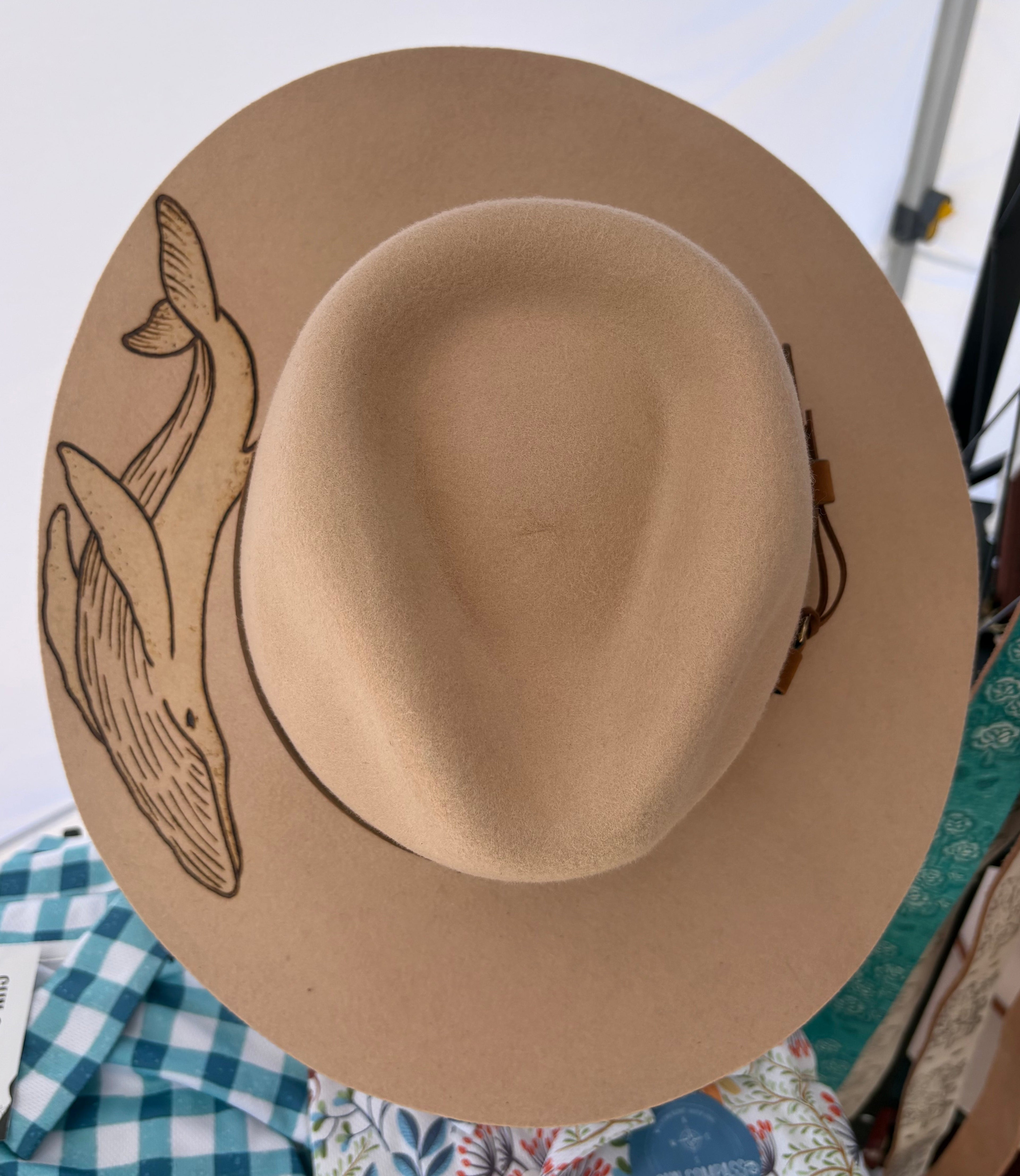 Deep Blue Hat by Burning Wild Designs
