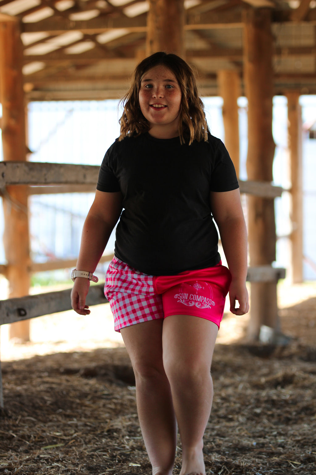 Sun Shorts - Kids Gingham