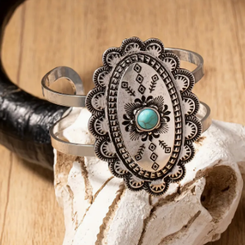 Concho Cuff Bracelet