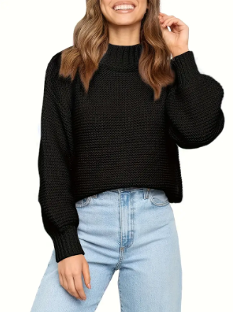 Mock Neck Sweater