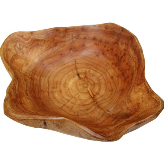 Jujube Wood Bowl Foret Large