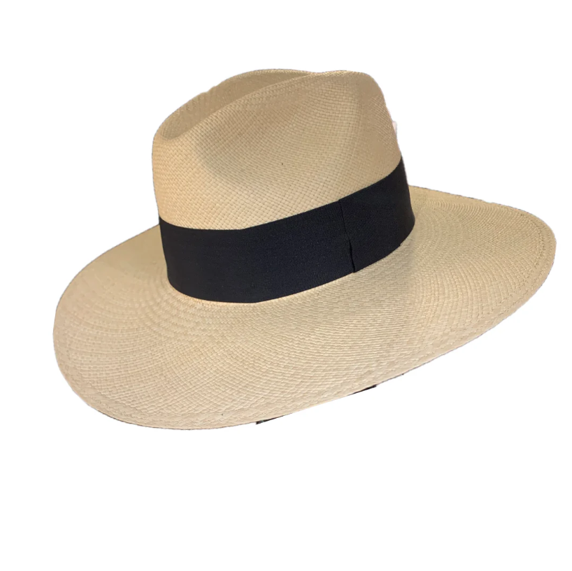 Boutique Imports Wide Brim Grade 3 Panama