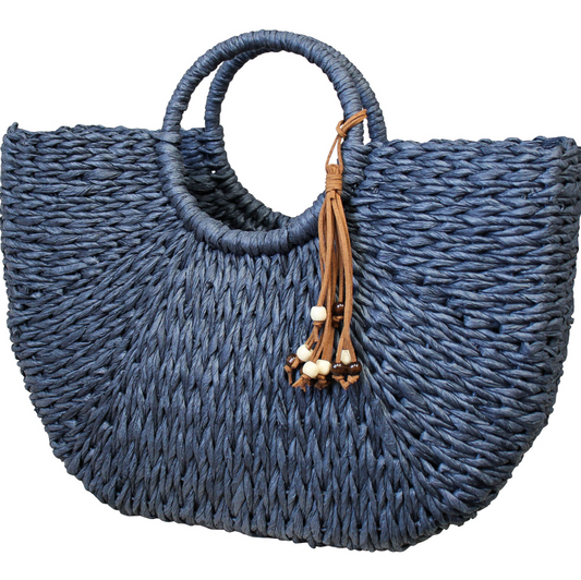 Woven Shopper Steel