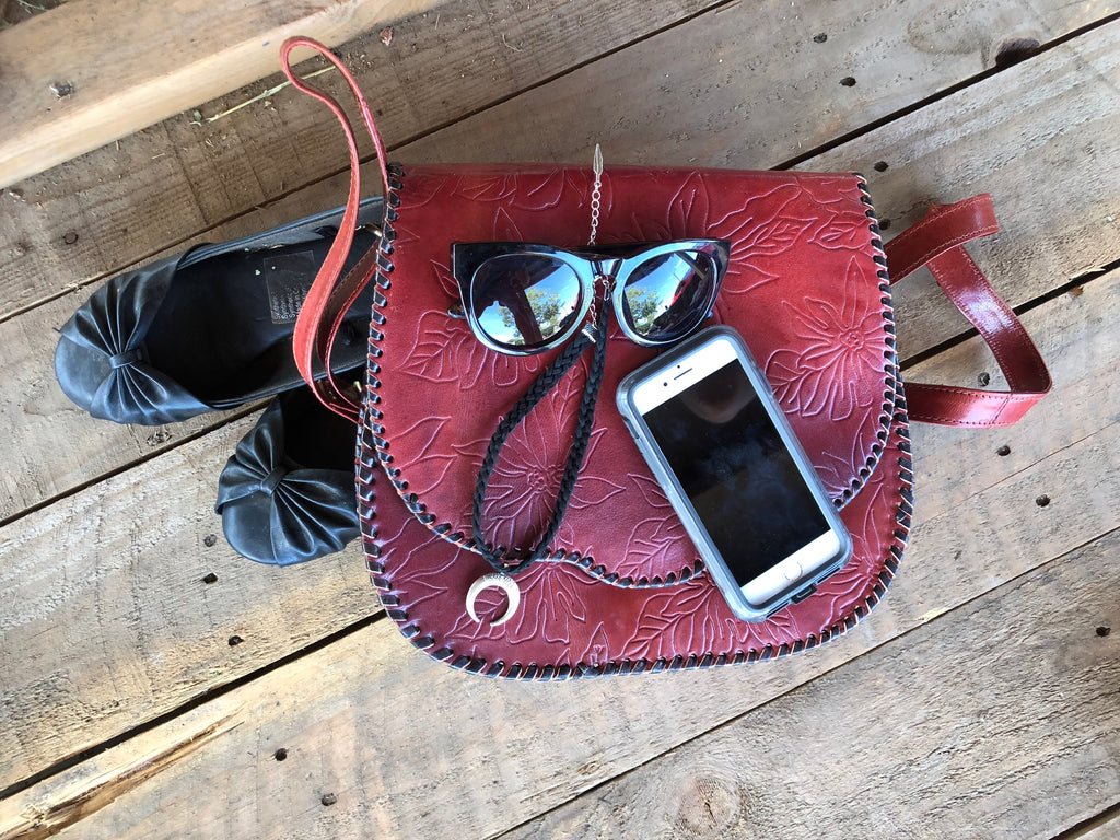 Leather Hide Tote Bag